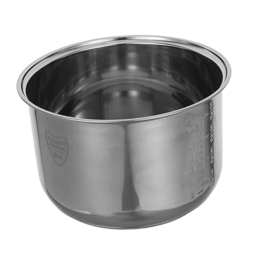 Cabilock Edelstahl Innentopf Für Elektrischen Reiskocher Mit Antihaftbeschichteter Oberfläche Geeignet Als Ersatz-kochtopf Für Reiskocher Und Kochstühle Für Zubereitung Von Reis Suppen Cabilock Edelstahl Innentopf Für Elektrischen Reiskocher Mit Antihaftbeschichteter Oberfläche Geeignet Als Ersatz-kochtopf Für Reiskocher Und Kochstühle Für Zubereitung Von Reis Suppen von Cabilock