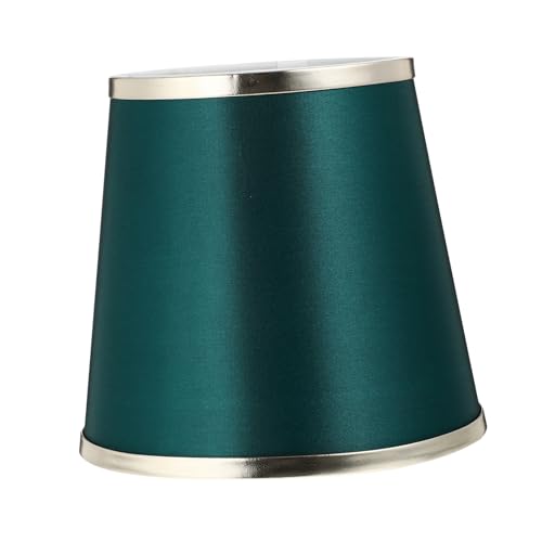Cabilock Europäischer Stoff Lampenschirm Grün Schützt Tischlampe Einfache Montage Stilvolle Heimdekoration Robustes Material für Langlebigkeit von Cabilock