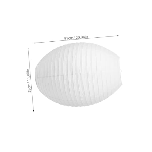 Cabilock Faltbare Ovale Papierlaterne Lampenschirm aus Reispapier Chinesischer Origami Stil für Deckenlampe und Tischleuchte Faltbarer Lampenschirm mit Weichem Licht für Party und Cabilock Faltbare Ovale Papierlaterne Lampenschirm aus Reispapier Chinesischer Origami Stil für Deckenlampe und Tischleuchte Faltbarer Lampenschirm mit Weichem Licht für Party und von Cabilock