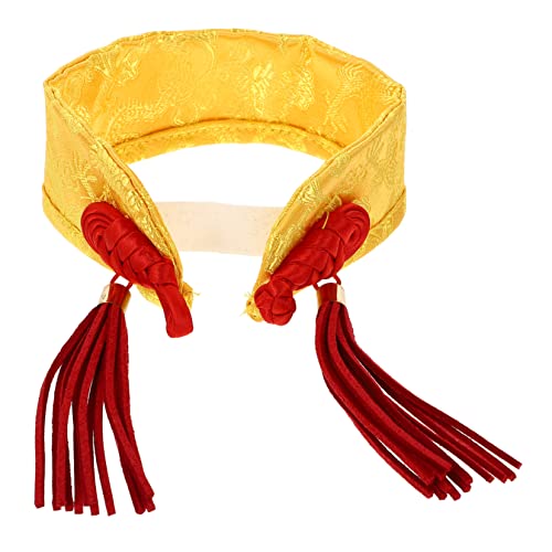 Cabilock Festlicher Katzenhalskragen mit Dekorativer Gelber Schleife Weiches Hautfreundliches Material Geeignet für Haustiere bei Feiertagen Partys und Täglichen Anlässen von Cabilock