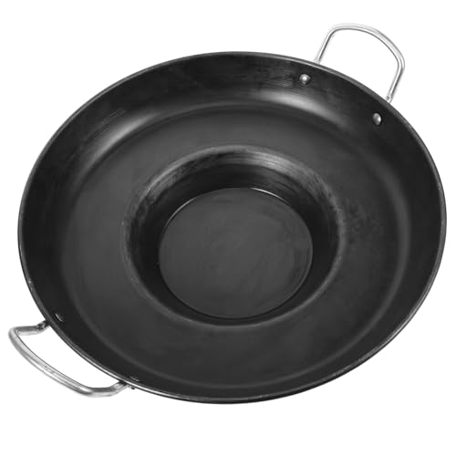 Cabilock Flache Bratpfanne Aus Eisen Comal-Bratschüssel Comal-Konvexes Kochgeschirr Bratpfanne Im Freien Robuste Acero-Mexikanische Discada-Pfanne 32 Cm Cabilock Flache Bratpfanne Aus Eisen Comal-Bratschüssel Comal-Konvexes Kochgeschirr Bratpfanne Im Freien Robuste Acero-Mexikanische Discada-Pfanne 32 Cm von Cabilock