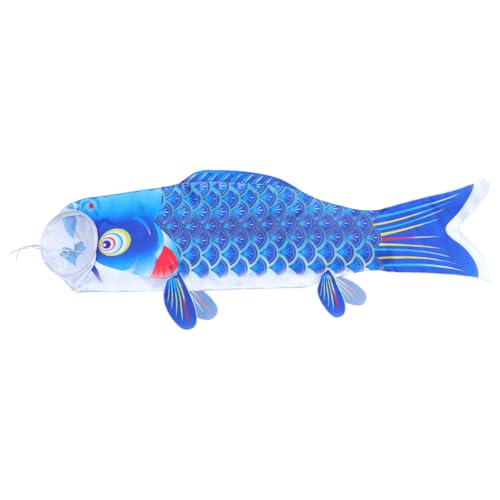 Cabilock Koinobori Windsack Koi-Fisch-windsack Fish Kite Windsack Garten Windsack Koinobori H? Windfahne Für Hof Japanisches Karpfenbanner Fisch Windsack Baseball Schwertfisch Pool-Party von Cabilock