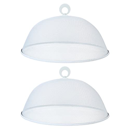 Fliegenhaube Edelstahl Lebensmittel Abdeckhaube Speiseschirm: 2 Stücke 30cm Obst Kuchenhaube Mesh Kuchen Abdeckung Fliegenschirm für Obstfliegen Haube Fruchtfliegen Netz Picknick Fliegenhaube Edelstahl Lebensmittel Abdeckhaube Speiseschirm: 2 Stücke 30cm Obst Kuchenhaube Mesh Kuchen Abdeckung Fliegenschirm für Obstfliegen Haube Fruchtfliegen Netz Picknick von Cabilock