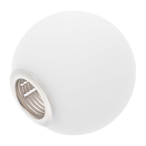 Cabilock Frosted Globe Glass Lampenschirm für Deckenlampen Sphärischer Milchglas Lampenschirm Ersatz für Pendelleuchten und Kronleuchter Einfache Montage Design Vielseitige von Cabilock