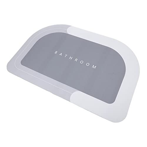 Cabilock Fußmatte Für Badezimmer Verschleißfeste Matte Toilettenteppich Moderne Bodenmatte Rutschfester Teppich Für Zuhause Und Gästehaus von Cabilock