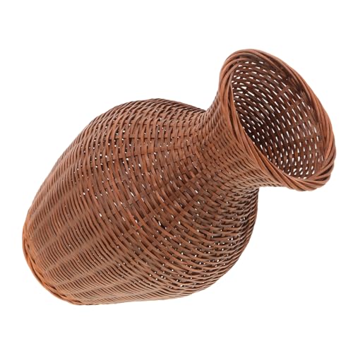 Cabilock Geflochtene Vasen Für Raumdekorationen Rustikale Blumenvase Minimalistische Tischvasen Korbvasen Für Trockenblumen Exquisiter Blumenkorb Aus Naturmaterialien Cabilock Geflochtene Vasen Für Raumdekorationen Rustikale Blumenvase Minimalistische Tischvasen Korbvasen Für Trockenblumen Exquisiter Blumenkorb Aus Naturmaterialien von Cabilock