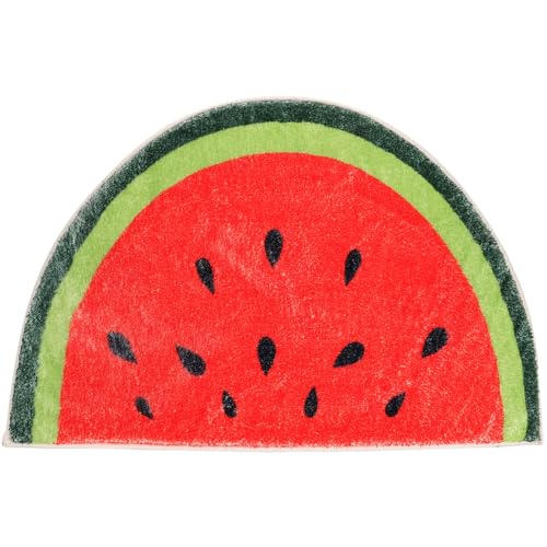 Cabilock Gemütliche Wassermelonen-dekorative Matte für Eingangsbereich, Innenbereich, angenehme Haptik von Cabilock