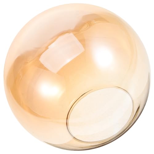 Cabilock Glaskugel-Lampenschirm Ersatz-Glaskuppelabdeckung Runde Lichtkugel Lampenpfosten Kugel Für Kronleuchter Pendelleuchte Wandleuchte von Cabilock