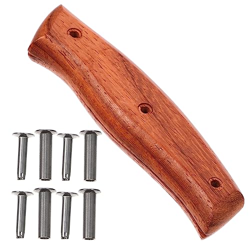 Cabilock Griff für Küchenmesser großer Ersatzgriff Finger Messergriff Zwiebelschneider Griffe für Griffmaterial Aluminium Polymer praktischer Tragegriff handhaben hölzern von Cabilock