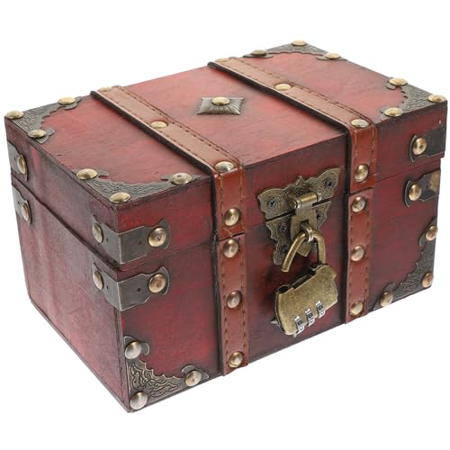 Cabilock Große Kapazität Box Vintage dekorative Box Aufbewahrungsbox mit Schloss Cabilock Große Kapazität Box Vintage dekorative Box Aufbewahrungsbox mit Schloss von Cabilock
