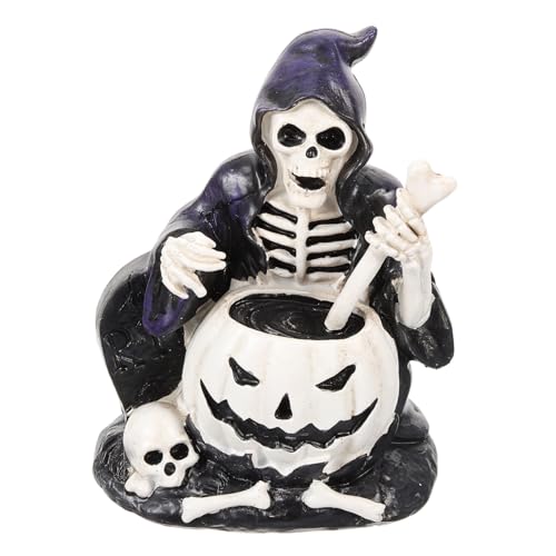 Cabilock Halloween Skelett Dekoration aus Resin Kreativer Tischleuchter für Gruselige Halloween Partys und Wohnräume Wiederverwendbar Einzigartiges Design Sorgt für Schaurige Cabilock Halloween Skelett Dekoration aus Resin Kreativer Tischleuchter für Gruselige Halloween Partys und Wohnräume Wiederverwendbar Einzigartiges Design Sorgt für Schaurige von Cabilock
