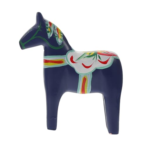 Cabilock Handgefertigte Schwedische Dalecarlian Holzpferd Figur Farbenfrohe Nordische Wohnkultur Langlebige Holzdekoration für Wohnzimmer Tv-Schrank Kleines Handbemaltes Holzpferdspielzeug Cabilock Handgefertigte Schwedische Dalecarlian Holzpferd Figur Farbenfrohe Nordische Wohnkultur Langlebige Holzdekoration für Wohnzimmer Tv-Schrank Kleines Handbemaltes Holzpferdspielzeug von Cabilock