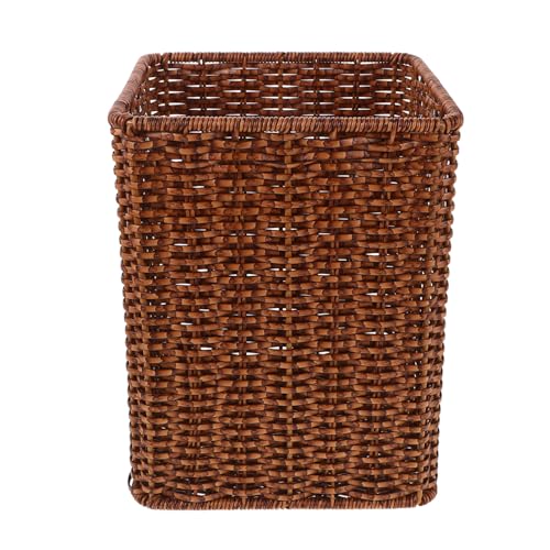 Cabilock Handgewebter Mülleimer Mülleimer Aus Rattan Imitat Mülleimer Mit Großem Fassungsvermögen Ohne Deckel Müllbehälter Für Den Innenbereich Cabilock Handgewebter Mülleimer Mülleimer Aus Rattan Imitat Mülleimer Mit Großem Fassungsvermögen Ohne Deckel Müllbehälter Für Den Innenbereich von Cabilock