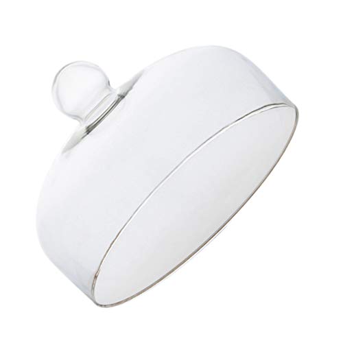 Cabilock Handhaben Transparente Lebensmittelabdeckung Lebensmittel Abdeckung Snack Display Abdeckung Lebensmittel Kuppeln Kuchen Abdeckung für zu Hause Küche 16Cm Käseglocke Kuppel von Cabilock