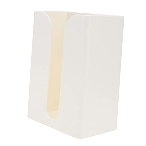 Cabilock Handtuchspender Wand Tissue Box Wandmontage Unter Tisch Schrank Keine Spur Küchenpapier Papierhandtuch Falthandtuch Aufbewahrung Küche Bad Toilette Büro Weiß von Cabilock