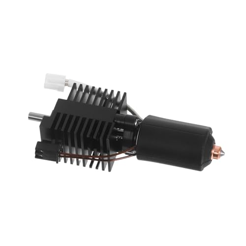 Cabilock Hochtemperaturbeständige Druckdüse Hitzebeständiges Hotend Schnell-Swap-Hotend Düse Keramikheizdüse 3D-Druckerdüse Hochflussdruck Kieselgel Schwarz von Cabilock