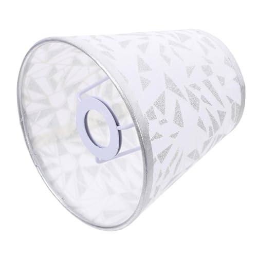 Cabilock Hochwertiger Stofflampenschirm für Tischlampen Ersatzlampenschirm Silber Robuste Struktur Einfache Installation Stilvolle Wohnraumdekoration für Schlafzimmer und Wohnzimmer Cabilock Hochwertiger Stofflampenschirm für Tischlampen Ersatzlampenschirm Silber Robuste Struktur Einfache Installation Stilvolle Wohnraumdekoration für Schlafzimmer und Wohnzimmer von Cabilock