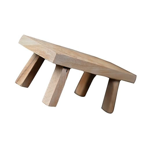 Cabilock Holz Display Hocker für Dekoration Kreativer Tischhocker aus Hochwertigem Holz als Blumen oder Pflanzerbasis für Stilvolle Wohnräume Cabilock Holz Display Hocker für Dekoration Kreativer Tischhocker aus Hochwertigem Holz als Blumen oder Pflanzerbasis für Stilvolle Wohnräume von Cabilock