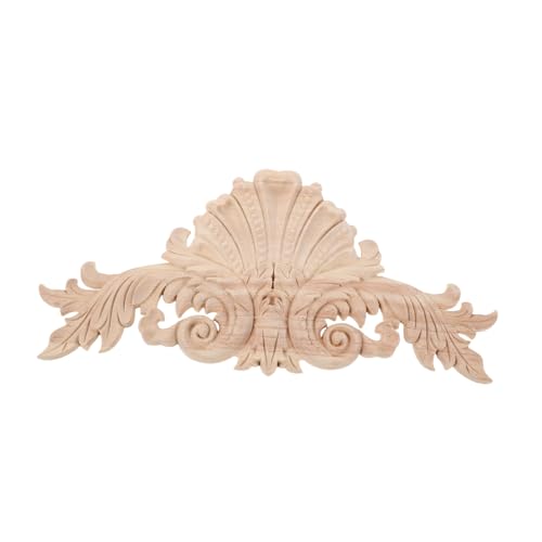 Cabilock Holz Geschnitzte Applikation Europäisches Design Unbemalt Dekorative Holzblumen für Möbelverzierung DIY Holzornamente für Schränke Wände und Möbelveredelung Cabilock Holz Geschnitzte Applikation Europäisches Design Unbemalt Dekorative Holzblumen für Möbelverzierung DIY Holzornamente für Schränke Wände und Möbelveredelung von Cabilock