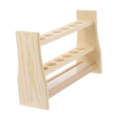 Cabilock Holz Reagenzglasständer Praktischer Labor Teströhrenhalter Robust Langlebig Für Zuhause Schule Farbstudien Cabilock Holz Reagenzglasständer Praktischer Labor Teströhrenhalter Robust Langlebig Für Zuhause Schule Farbstudien von Cabilock