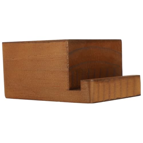 Cabilock Holz Schallplattenständer Vinyl Record Display Rack für Alben und Kompakter Tisch Aufbewahrungsbox Vielseitig für Bücher und Magazine Retro Vintage Stil von Cabilock