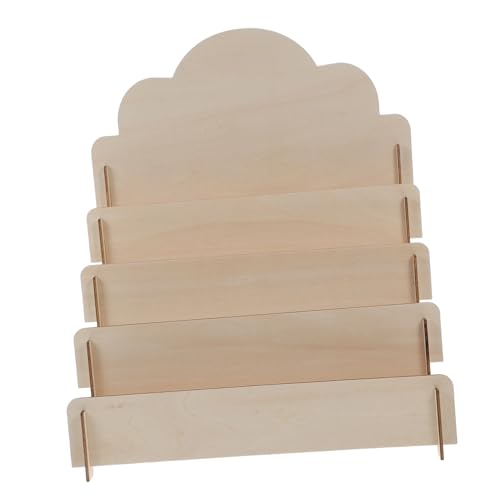 Cabilock Holzständer für Grußkarten und Kosmetik Mehrstufiger Kartenhalter aus Holz Kompakt und Stabil Platzsparend für Schreibtisch Büro Zuhause und Events Multifunktionales Cabilock Holzständer für Grußkarten und Kosmetik Mehrstufiger Kartenhalter aus Holz Kompakt und Stabil Platzsparend für Schreibtisch Büro Zuhause und Events Multifunktionales von Cabilock
