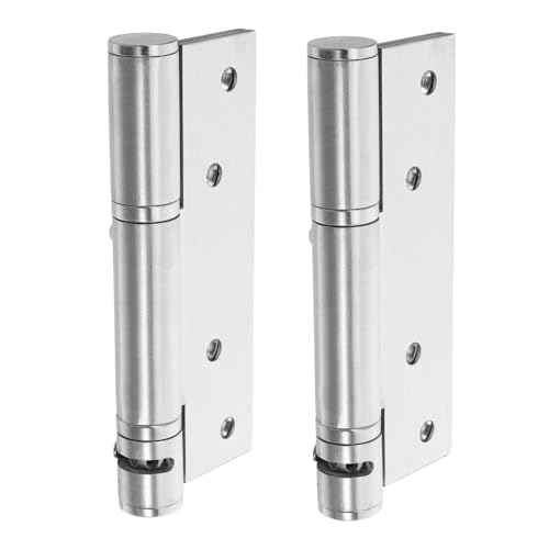 Cabilock Hydraulisches Türscharnier Selbstschließend mit Einstellbarer Spannung Edelstahl Dämpfungs-puffer-scharnier für Garagen Möbeltüren Geräuscharm Positionierung Silber Cabilock Hydraulisches Türscharnier Selbstschließend mit Einstellbarer Spannung Edelstahl Dämpfungs-puffer-scharnier für Garagen Möbeltüren Geräuscharm Positionierung Silber von Cabilock