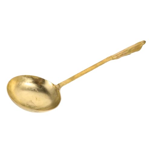 Cabilock Immaterielles kulturelles Erbe Süßigkeiten Malerei Löffel Rührende Löffel für Kaffee Messing Golden von Cabilock