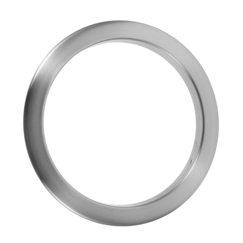 Cabilock Integrierter Mülleimerdeckel Deckel Für Den Mülleimer Auf Der Arbeitsplatte Kabinett Eingebrauchtes Abfallkorb Müll Können Ringlid -ring Mülltülle Rostfreier Stahl Silber von Cabilock