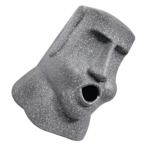 Cabilock Kasten Kreativer Tissue-Container Moai-Tiki Moai Serviettenbox Moai Taschentuchhalter Ostern Tischdekoration Taschentuchspender Auf Osterinsel Schreibtisch Halterungsabdeckung Harz von Cabilock