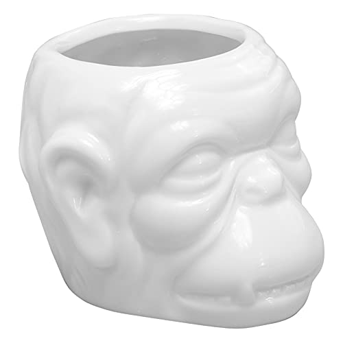 Cabilock Keramik Kunst Handwerk Statue Vase Sukkulenten Kaktus Blumentopf Novetly Affen Simian Form Anordnung Vase Schmuck für Hause Büro von Cabilock