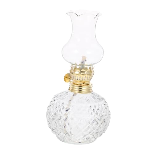 Cabilock Glas Petroleumlampe Vintage Tragbare Öllaterne Tischlampe Innenbeleuchtung Petroleumlampe Für Zuhause Camping Wandern Reisen Outdoor-Abenteuer Aus Glas Und Metall Cabilock Glas Petroleumlampe Vintage Tragbare Öllaterne Tischlampe Innenbeleuchtung Petroleumlampe Für Zuhause Camping Wandern Reisen Outdoor-Abenteuer Aus Glas Und Metall von Cabilock