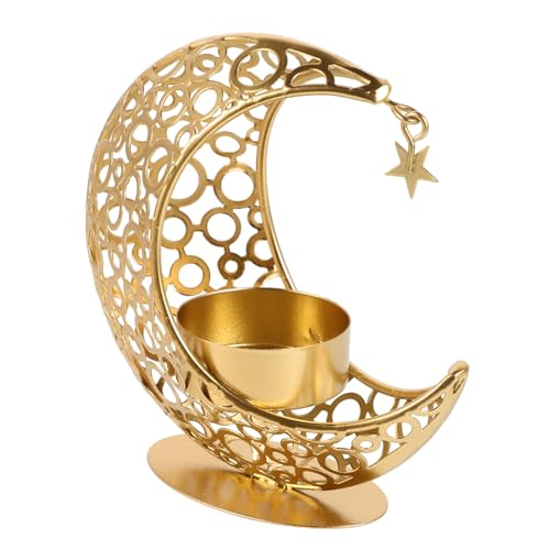 Cabilock Kerzenhalter Mondform Teelichthalter Middle Eastern Design Langlebig Wohnzimmer Schlafzimmer Deko Stimmungsvoll Kulturell Charmant Cabilock Kerzenhalter Mondform Teelichthalter Middle Eastern Design Langlebig Wohnzimmer Schlafzimmer Deko Stimmungsvoll Kulturell Charmant von Cabilock