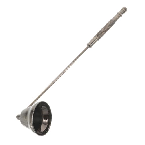 Cabilock Kerzenlöscher Kerze Werkzeug Kerzenflammenlöscher Dochtlöscher Flammenlöscher mit langem Griff Dochtflammenlöscher Docht Flammenlöscher Wachslöser Rostfreier Stahl Golden von Cabilock