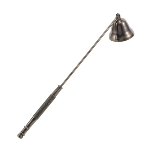 Cabilock Kerzenlöscher Retro -kerzenschnüffel Kerze Werkzeug Öllampen -docht -halter Flammenlöscher Mit Langem Griff Langgriff Kerzenschläger Dochtflammenlöscher Rostfreier Stahl Golden von Cabilock