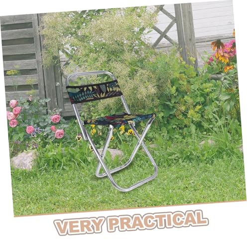 Cabilock Klappbarer Campingstuhl aus und Oxford Leichter Faltbarer Outdoor Hocker mit Rückenlehne Ergonomisch Bequem Belastbar für Grill Angeln Sportveranstaltungen Reisen Cabilock Klappbarer Campingstuhl aus und Oxford Leichter Faltbarer Outdoor Hocker mit Rückenlehne Ergonomisch Bequem Belastbar für Grill Angeln Sportveranstaltungen Reisen von Cabilock