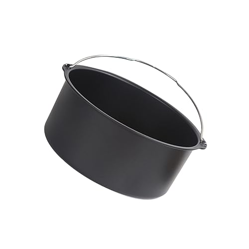 Cabilock Kleine Friteuse Backkorb Handgefertigter Bratkorb aus Langlebigem Material für Induktionsherde und Gasherde zu Reinigen Perfektes Küchenzubehör für Zuhause von Cabilock