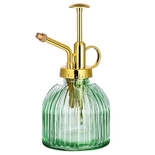Cabilock Kleine Glas Gießkanne Blumen Sprühflasche Vintage Blumensprüher Top Pumpe Pflanzensprüher Handsprüher Wassersprühflasche für Zimmerpflanzen Pflanzen Garten Bewässerung Grün Cabilock Kleine Glas Gießkanne Blumen Sprühflasche Vintage Blumensprüher Top Pumpe Pflanzensprüher Handsprüher Wassersprühflasche für Zimmerpflanzen Pflanzen Garten Bewässerung Grün von Cabilock