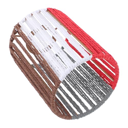 Cabilock Kleiner Boho Stil Cylinder Lampenschirm aus Papierseil Multifunktionale Abdeckung für Pendelleuchten Wandlampen und Tischleuchten Cabilock Kleiner Boho Stil Cylinder Lampenschirm aus Papierseil Multifunktionale Abdeckung für Pendelleuchten Wandlampen und Tischleuchten von Cabilock