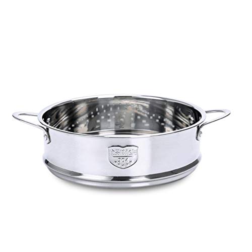 Cabilock Kleiner Dampfgarer Edelstahl Dampfer Einsatz Pasta Gemüse Steamer Korb für Veggie Fisch Meeresfrüchte Dim Sum Kn? Kochen Poren Dämpfeinsatz von Cabilock