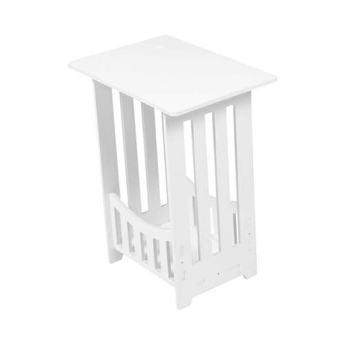 Cabilock Kleiner Nachttisch Mit Hohlregal Moderner Beistelltisch Für Schlafzimmer Und Wohnzimmer Design Für Kleine Räume Vielseitig Einsetzbar Zu Bewegen Cabilock Kleiner Nachttisch Mit Hohlregal Moderner Beistelltisch Für Schlafzimmer Und Wohnzimmer Design Für Kleine Räume Vielseitig Einsetzbar Zu Bewegen von Cabilock