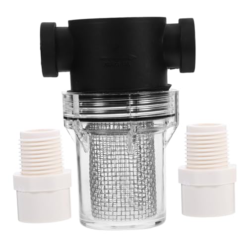 Cabilock Kompakter Garten Wasserfilter mit Mesh PVC Sieb Langlebiger Kunststoff Vorfilter für Pipeline und Bewässerung Tragbar Effiziente Wasserfiltration für Garten Zucht und Rohrsysteme Cabilock Kompakter Garten Wasserfilter mit Mesh PVC Sieb Langlebiger Kunststoff Vorfilter für Pipeline und Bewässerung Tragbar Effiziente Wasserfiltration für Garten Zucht und Rohrsysteme von Cabilock