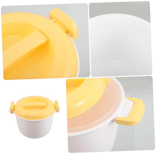 Cabilock Kompakter Mikrowellen Reiskocher mit Deckel Multifunktionaler Dampfgarer für Reis Gemüse und Pasta Platzsparend Leicht Schnellkochend für Kleine Küchen und Unterwegs Cabilock Kompakter Mikrowellen Reiskocher mit Deckel Multifunktionaler Dampfgarer für Reis Gemüse und Pasta Platzsparend Leicht Schnellkochend für Kleine Küchen und Unterwegs von Cabilock