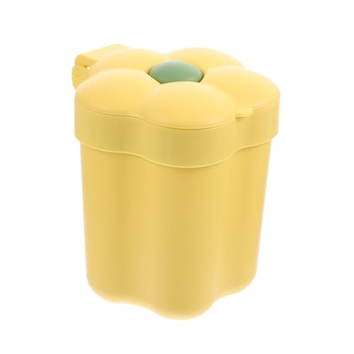 Cabilock Kompakter Tischmülleimer mit Deckel Blumen design Cartoon Abfallbehälter für Büro Schlafzimmer Bad Platzsparend Leicht zu Reinigen Praktischer Mini Müllkorb für Schreibtisch und Cabilock Kompakter Tischmülleimer mit Deckel Blumen design Cartoon Abfallbehälter für Büro Schlafzimmer Bad Platzsparend Leicht zu Reinigen Praktischer Mini Müllkorb für Schreibtisch und von Cabilock