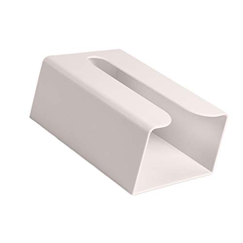 Cabilock Kosmetiktücher Box Saugnapf Wand Montiert Wc Papier Halter Touchless Papier Handtuch Spender Bad Tissue Box für Home Waschraum Küche Arbeitsplatte Apricot Kosmetiktücher Box Hängend von Cabilock