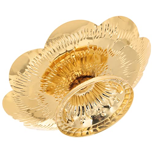 Cabilock Kuchen Obst Gericht Dekorativer Dessertteller Torten Servierplatte Goldener Cupcake-ständer Torten Servierteller Süßigkeiten-serviertablett Baby Zinklegierung Empfindlich Anordnung von Cabilock