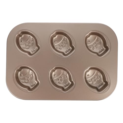 Cabilock Kuchenform Für 6 Fische Aus Karbonstahl Antihaftbeschichtete Cartoon-form Zum Backen Mit Der Familie Und Für Bankett-desserts Cabilock Kuchenform Für 6 Fische Aus Karbonstahl Antihaftbeschichtete Cartoon-form Zum Backen Mit Der Familie Und Für Bankett-desserts von Cabilock