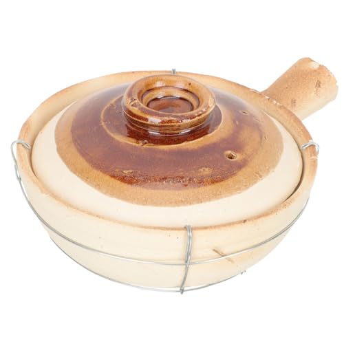 Cabilock Küchen Handheld Kochtopf Praktischer Steintopf für Reis Nudeln und Suppen für Familienfeiern und Gartenpartys Hitzebeständig Dampfventil Cabilock Küchen Handheld Kochtopf Praktischer Steintopf für Reis Nudeln und Suppen für Familienfeiern und Gartenpartys Hitzebeständig Dampfventil von Cabilock