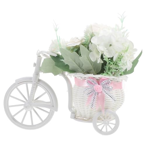 Cabilock Künstliche Hortensienrose Funky Dekorationen Strauß Glyzinien Künstliche Blumen Weidenvase Hochzeitsmittelstücke Für Tische Herzstück Tischdekoration Geldanlage Weiß Plastik Cabilock Künstliche Hortensienrose Funky Dekorationen Strauß Glyzinien Künstliche Blumen Weidenvase Hochzeitsmittelstücke Für Tische Herzstück Tischdekoration Geldanlage Weiß Plastik von Cabilock