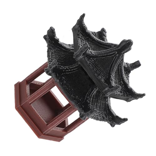 Cabilock Chinesische Ornamente Miniatur-gartengebäude Aus Kunststoff Antikes Architekturmodell Für Tischgebäude-Ornamente Gartenpavillon-Statue von Cabilock